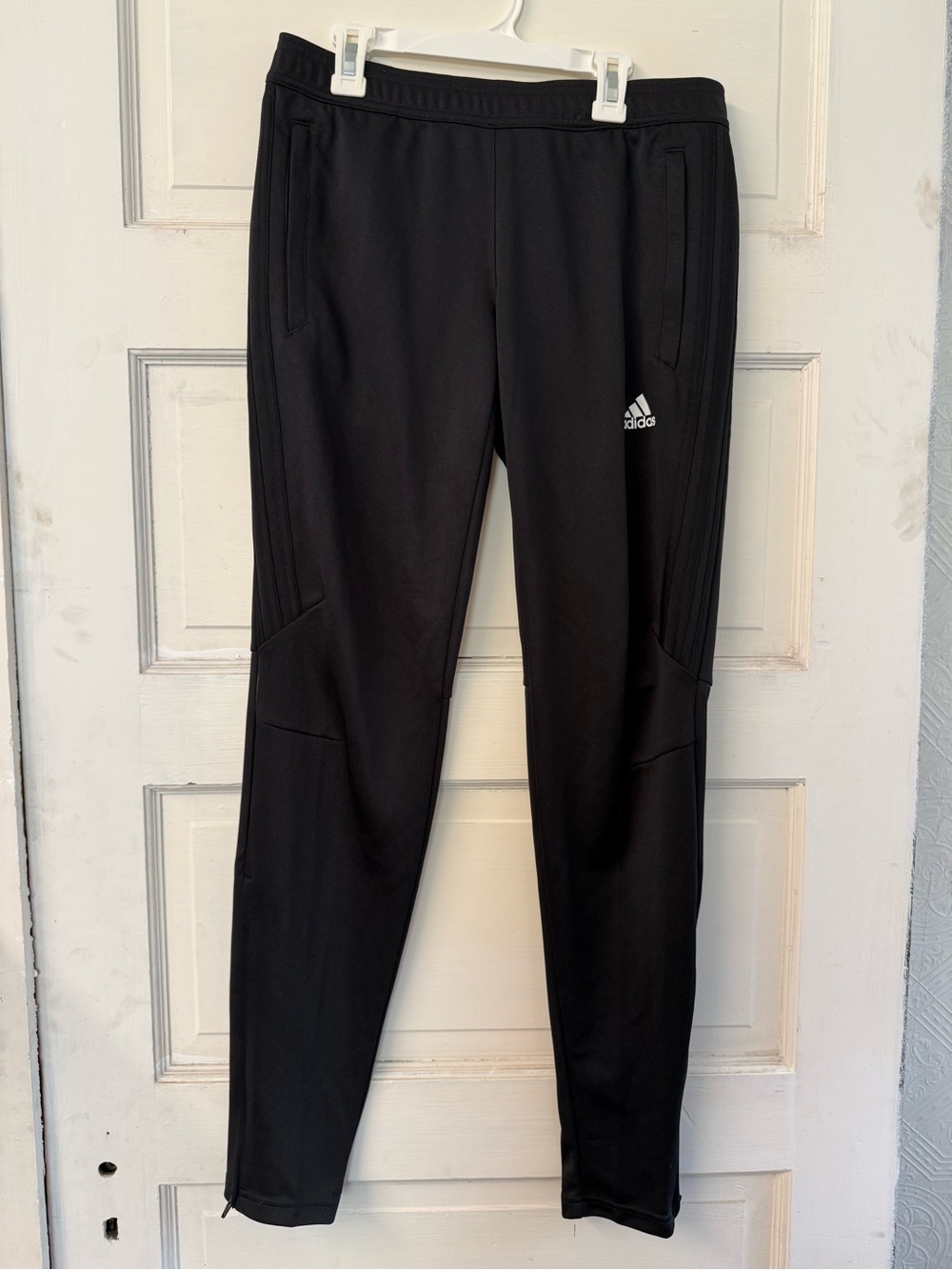 adidas Black Athletic Joggers with Logo